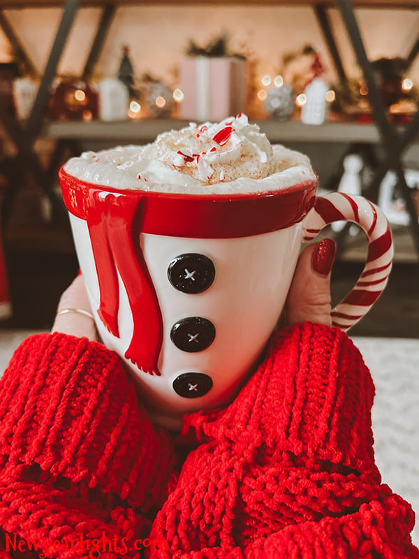 christmas hot chocolate mugs