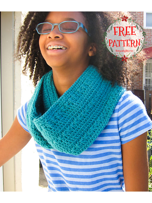 infinity scarf crochet pattern​