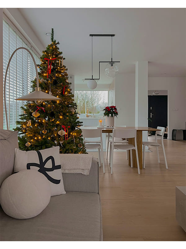 modern christmas living room decorating