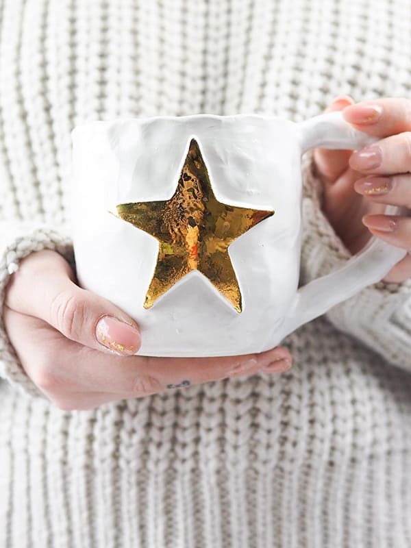 noel star christmas mug