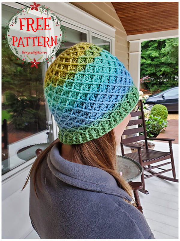 ribbed beanie crochet pattern