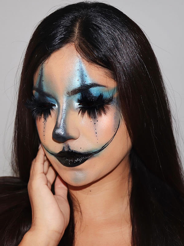 halloween clown makeup