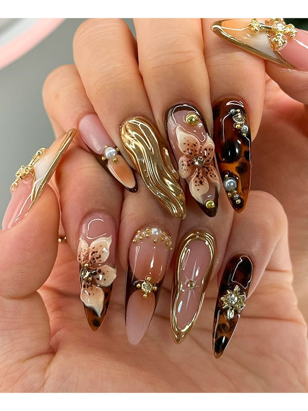 long fall nails