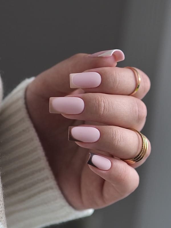 matte fall nails​