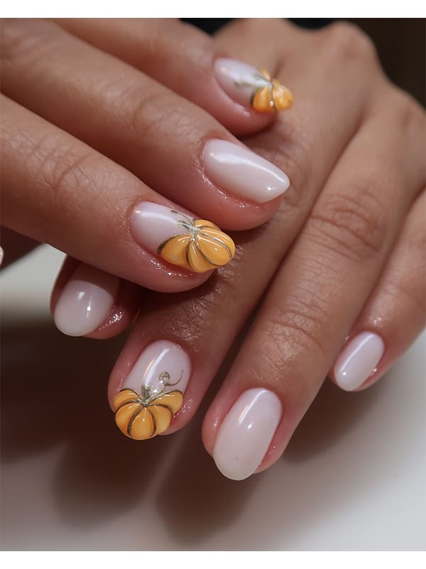 short fall nail designs