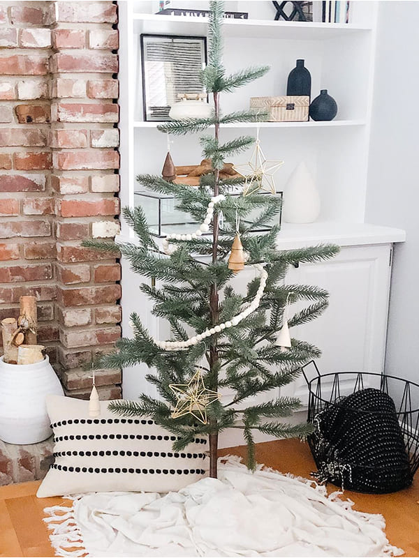 artificial scandinavian christmas tree​