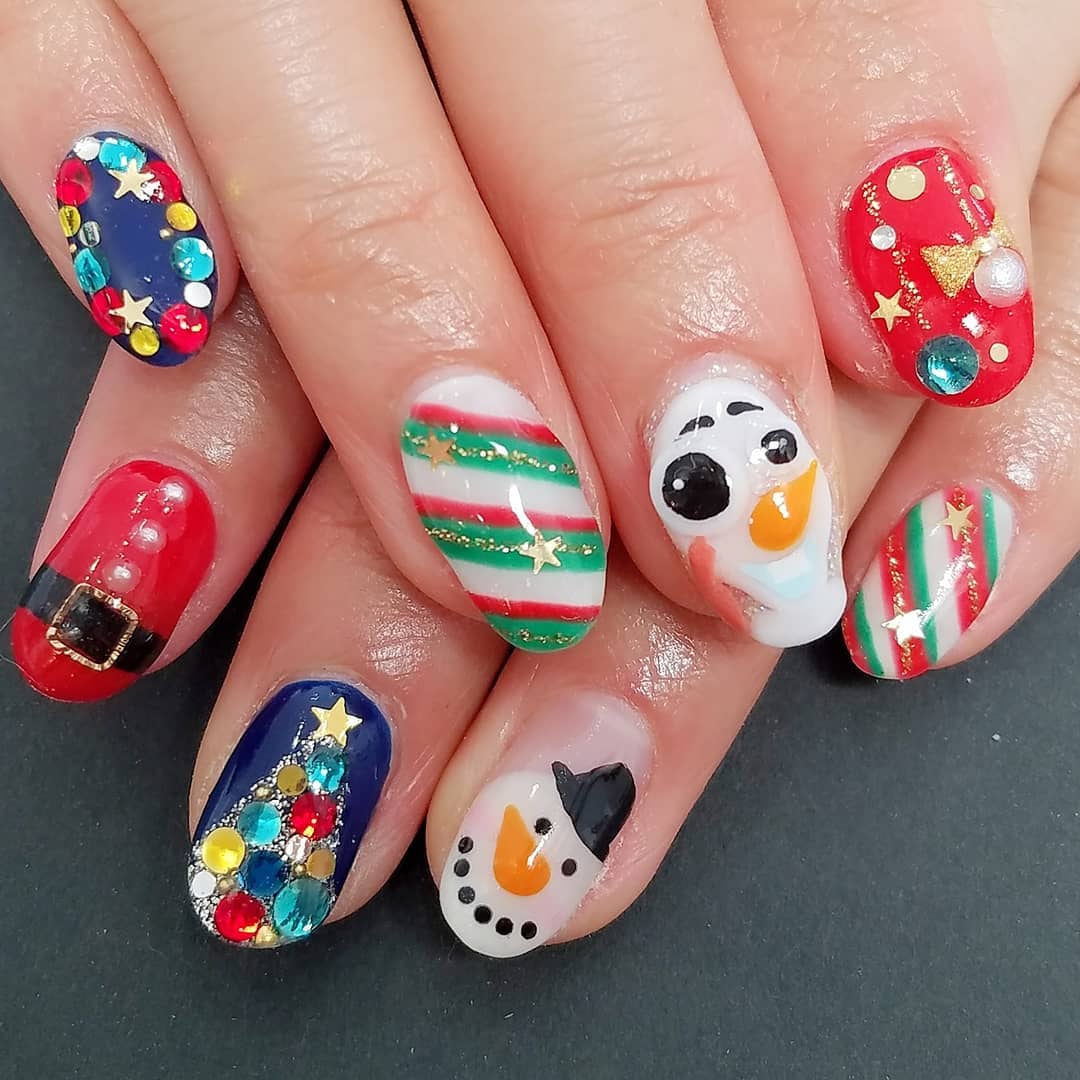 20+ Best Christmas Nail Designs We Have Compiled For You! - Page 24 of ...