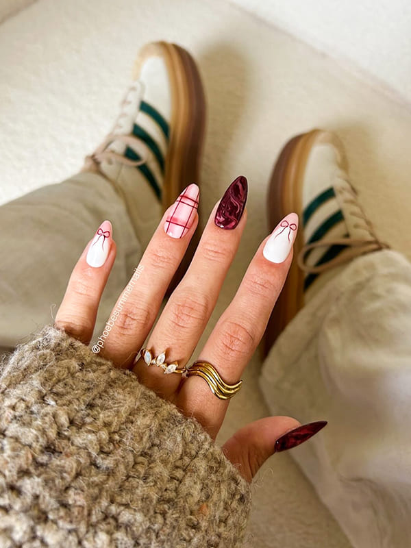 xmas nail ideas