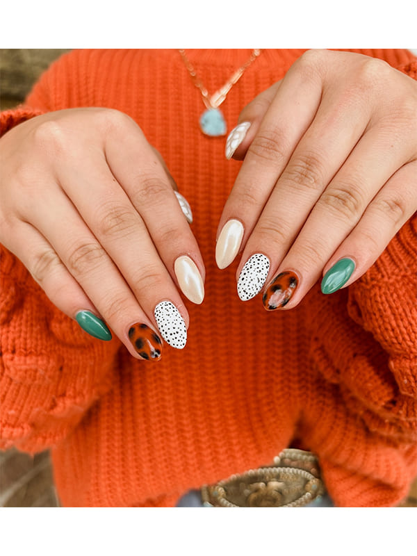 gel nail designs for fall