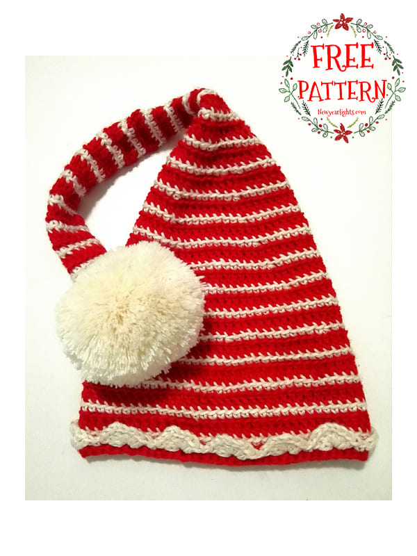 For Your Family Crochet Elf Hat Free Pattern (2)