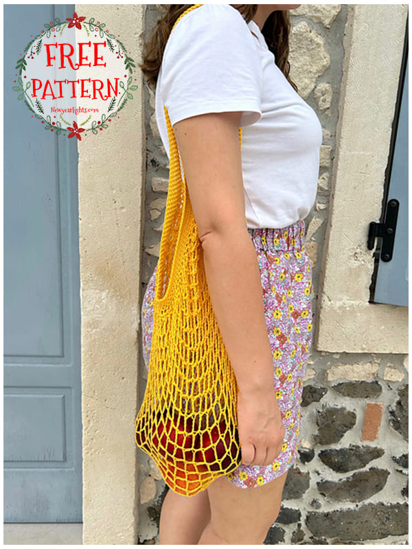 Slouchy Crochet Market Bag Free Pattern (2)