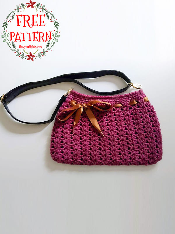 easy crochet hobo bag pattern (2)