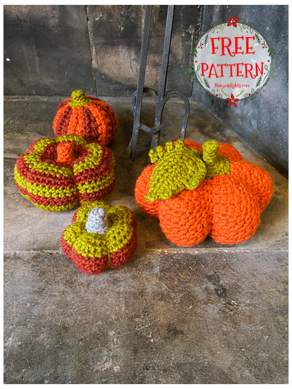 free crochet patterns for pumpkins (2)