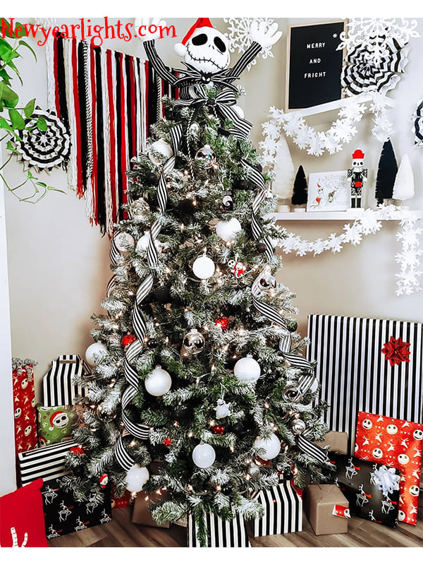 nightmare before christmas tree decorations ideas