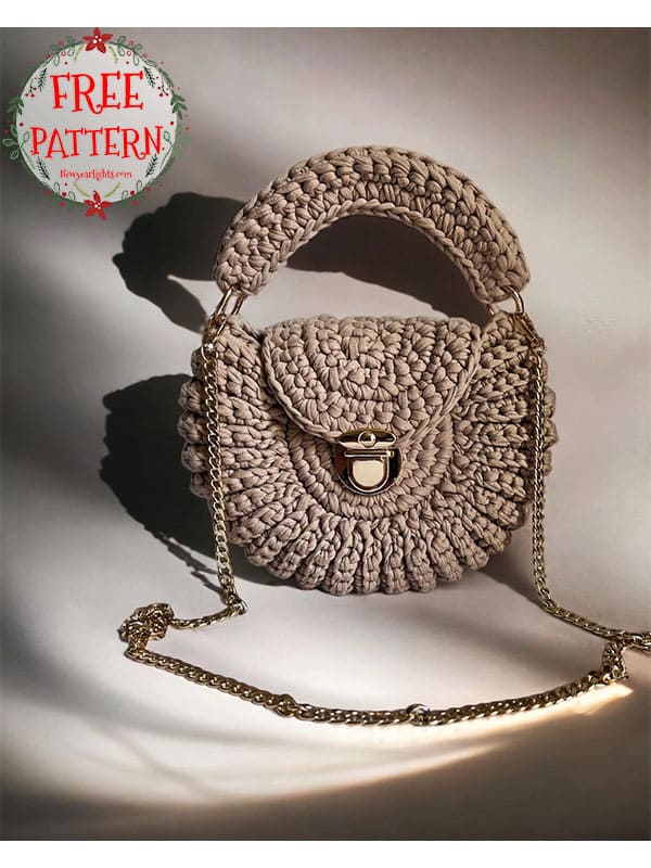 Free t-shirt yarn crochet handbag pattern (2)