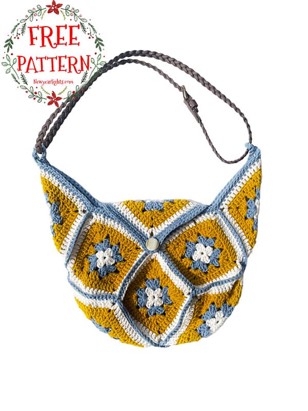 crochet sling bag